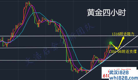 3.14黄金多头风暴再次来袭，原油回落直接多！